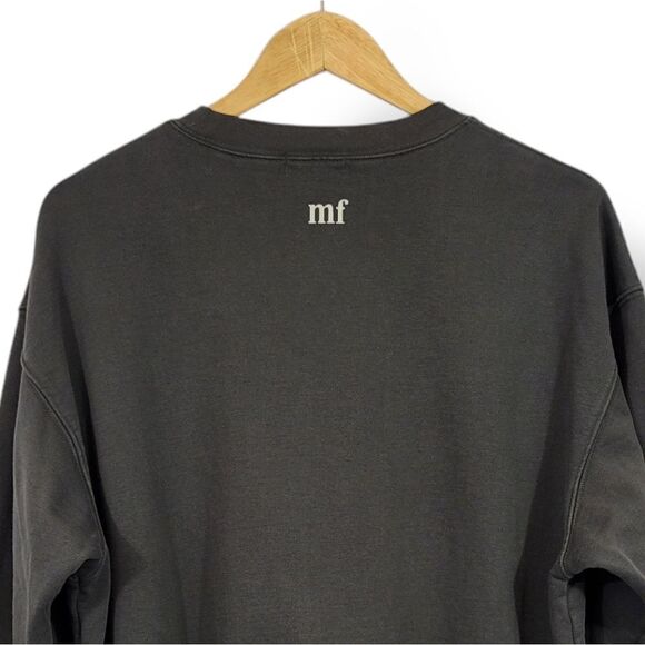 The Mayfair Group Your Emotions Are Valid Sweatshirt and Sweatpants Set in Gray - Picture 5 of 16